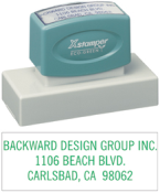 N24/Q24 - Xtra-Large Business Address Stamp
