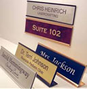 Wall & Desk Nameplates