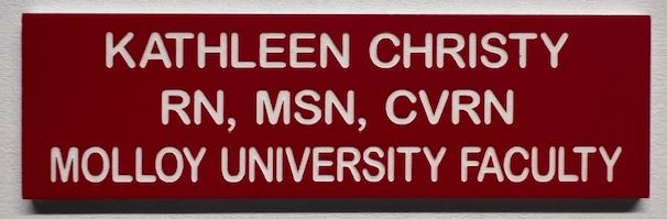 MOLLOY-FACULTY - MOLLOY UNIVERSITY FACULTY BADGE