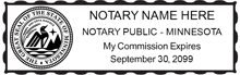 Minnesota Notary Stamp